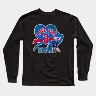 Love for 3 damar Long Sleeve T-Shirt